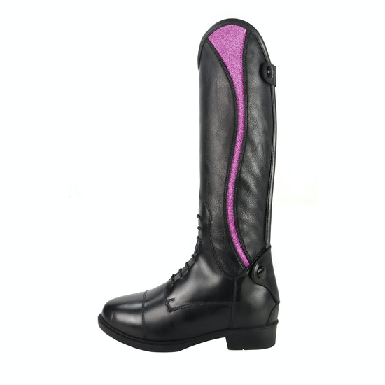 BROGINI ROSA GLITTERY KIDS LONG RIDING BOOTS